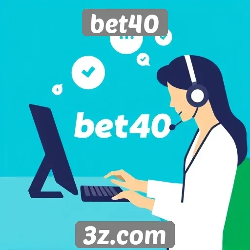 Suporte ao cliente do bet40 é acessível e eficiente