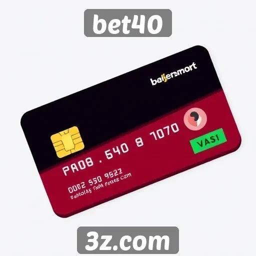 Métodos de pagamento aceitos pelo bet40