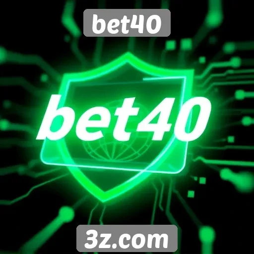 Política de segurança e privacidade da bet40