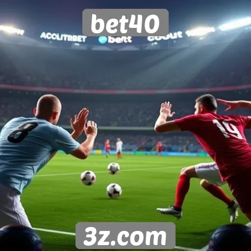 Funcionalidade de apostas ao vivo no bet40